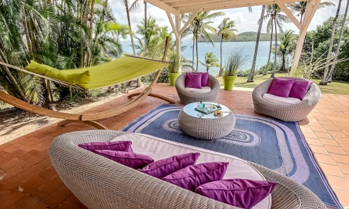 Trois-Îlets - Villa 4 ou 6 chambres en bord de mer avec piscine